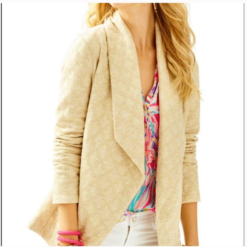 Lilly Pulitzer Cream Cardigan